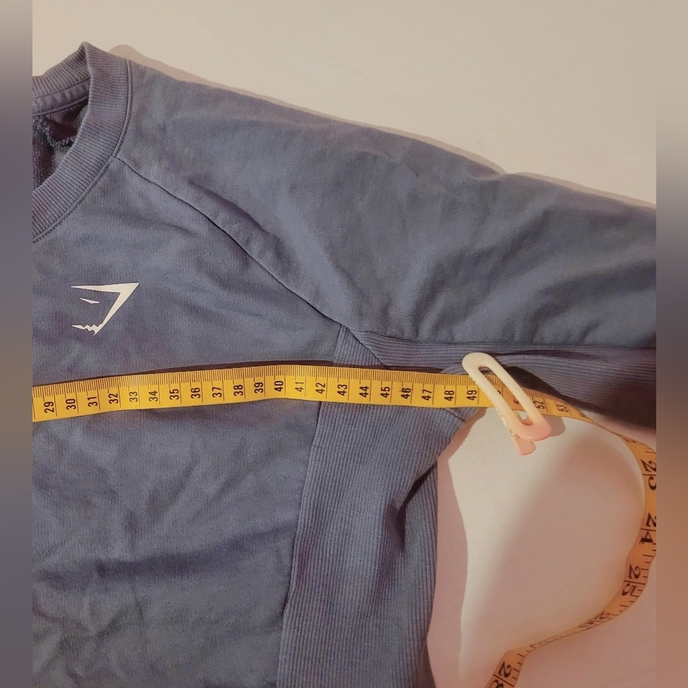 GYMSHARK Woman's Purple Training Top Size Small - Picture 6 of 9